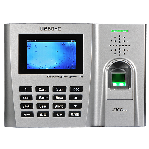 Máy Chấm Công Vân Tay ZKTeco U260-C