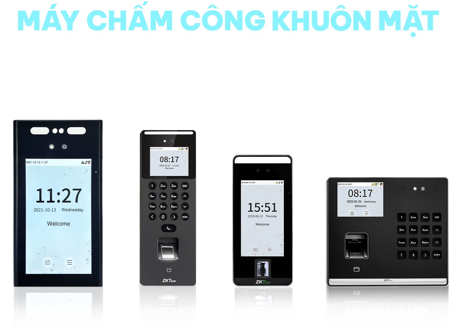 Máy chấm công khuôn mặt