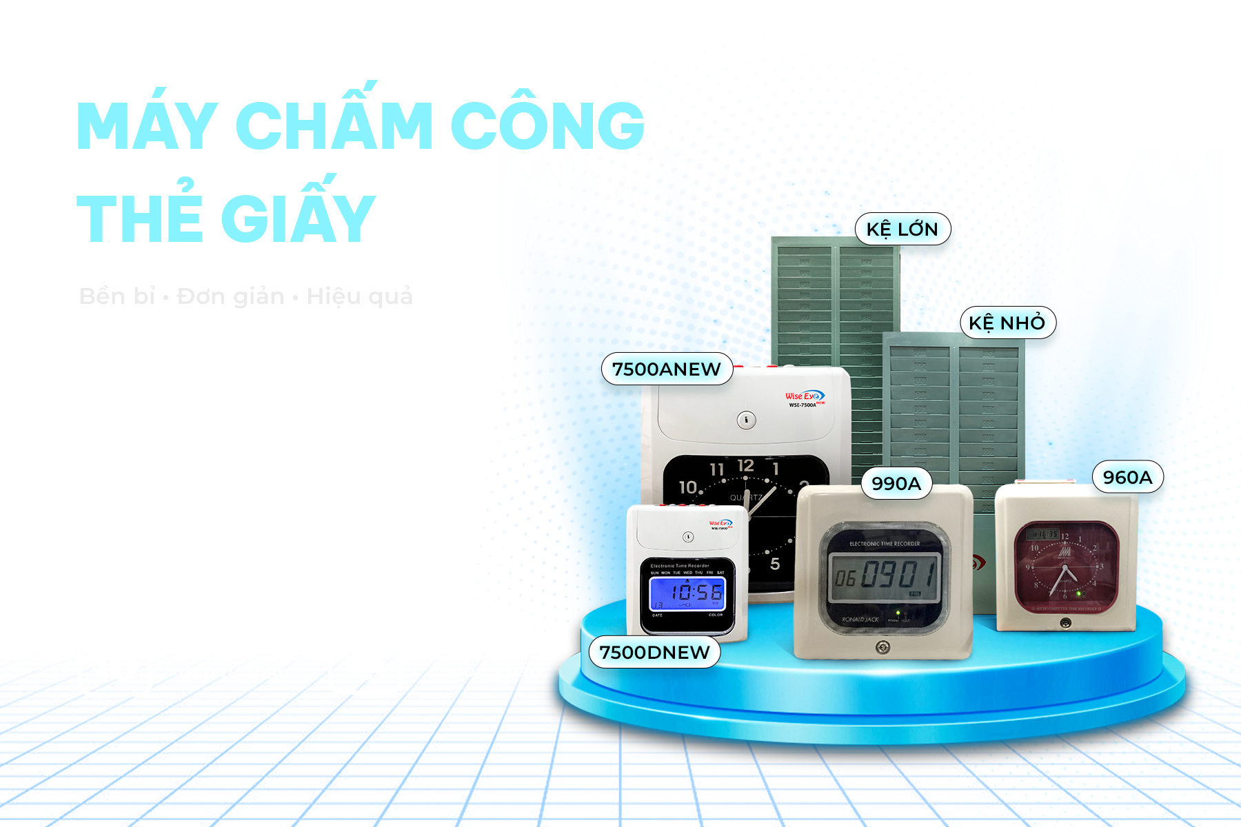 Máy chấm công thẻ giấy