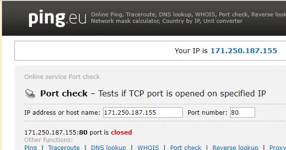 Port Close